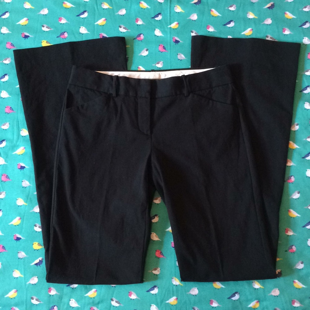 THEORY MAX C BLACK PANTS